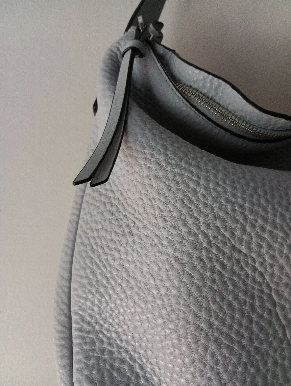 Coach Grey Leather Hobo Bag - Unbranded